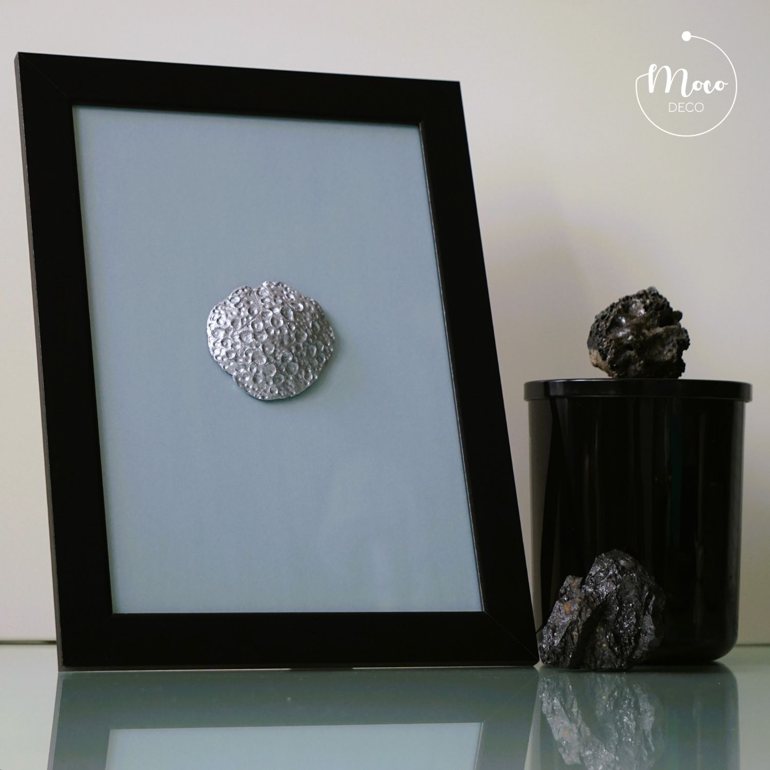 MOCO DECO, Silver-gray moon in the morning sky, Monika Chomiuk, Dekoracje ścienne (5)