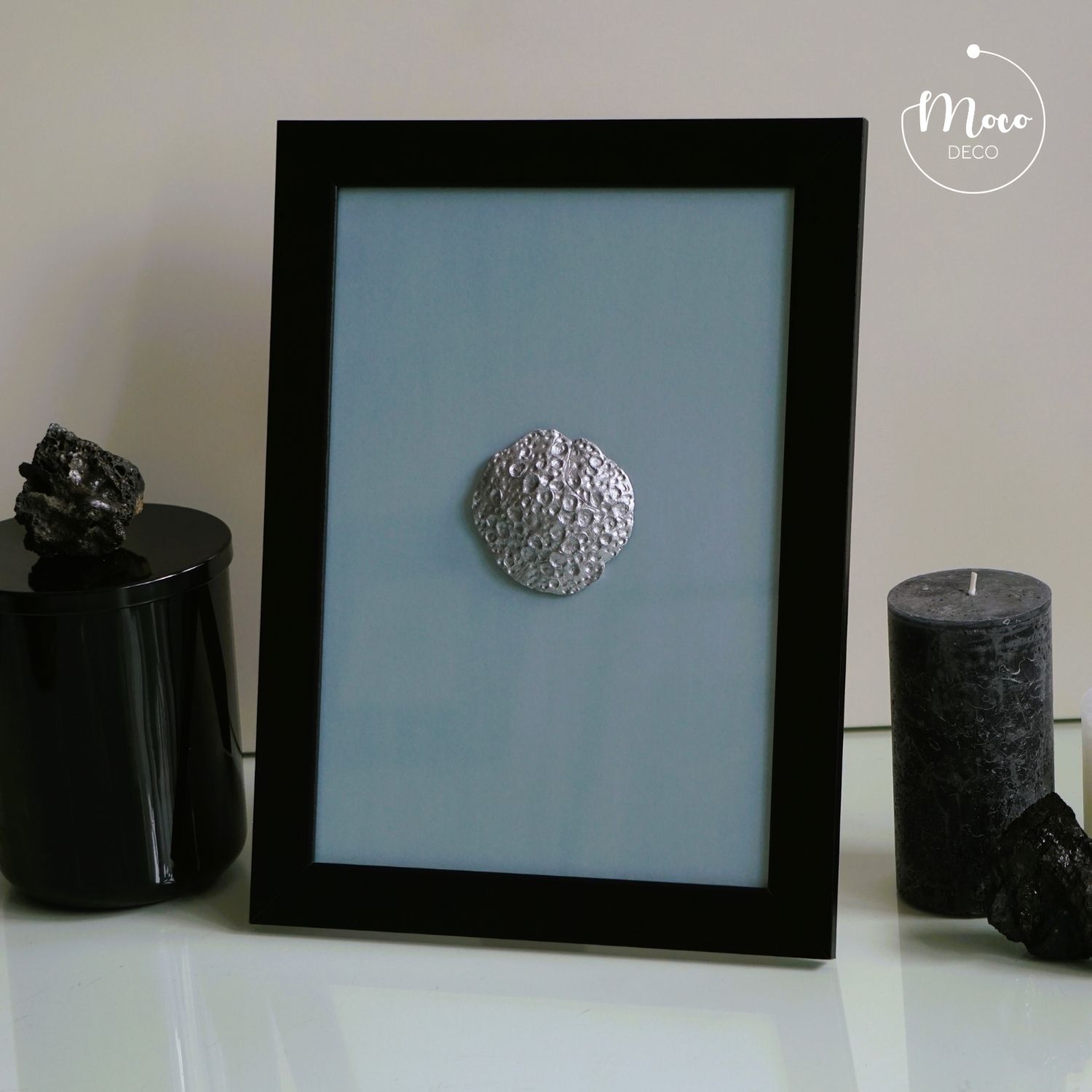 MOCO DECO, Silver-gray moon in the morning sky, Monika Chomiuk, Dekoracje ścienne (6)