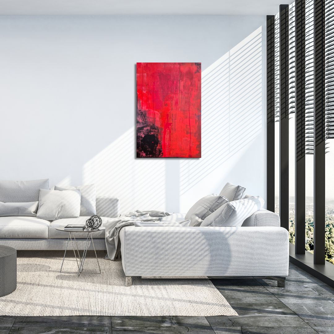 Apocalypsis, Monika Chomiuk, obraz abstrakcyjny (1)