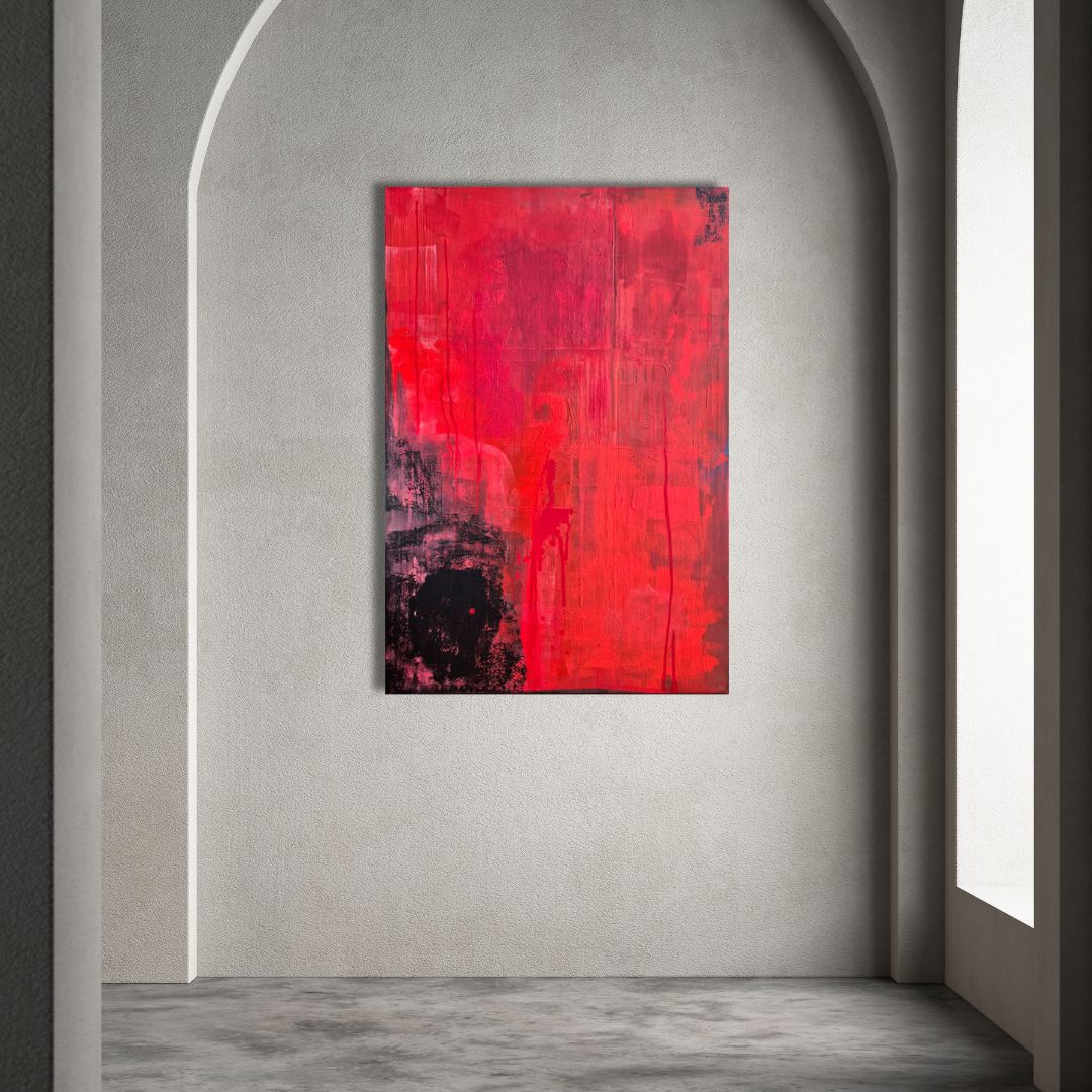 Apocalypsis, Monika Chomiuk, obraz abstrakcyjny (2)